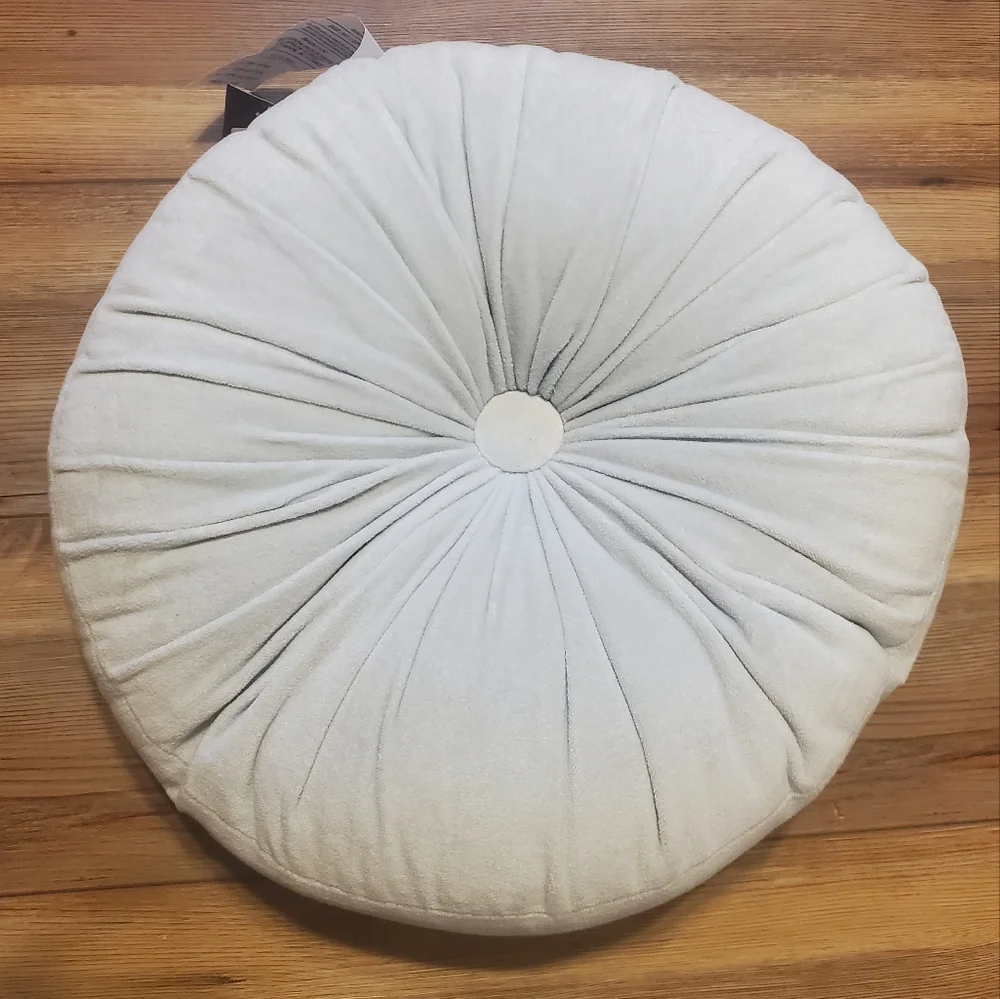 Mina Victory Velvet Pillow Green 16